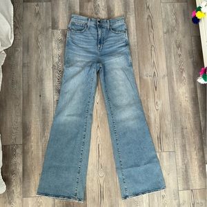 Madewell High Rise Flare Jeans